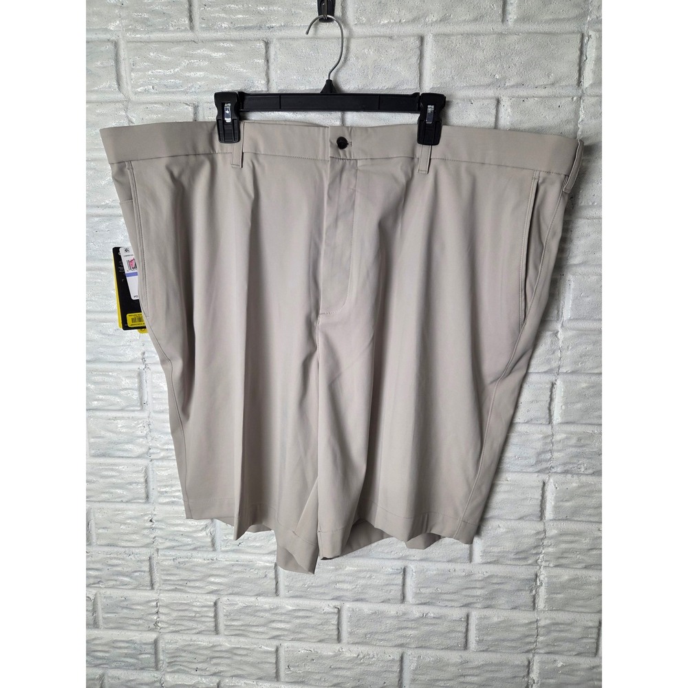 Callaway Golf shorts flex fabric Men's size 48B Big Man Opti Dri Beige NWT